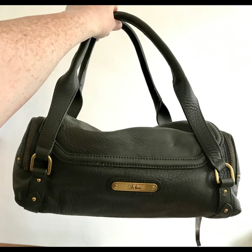 Brand new w tags Colehan Pine leather satchel